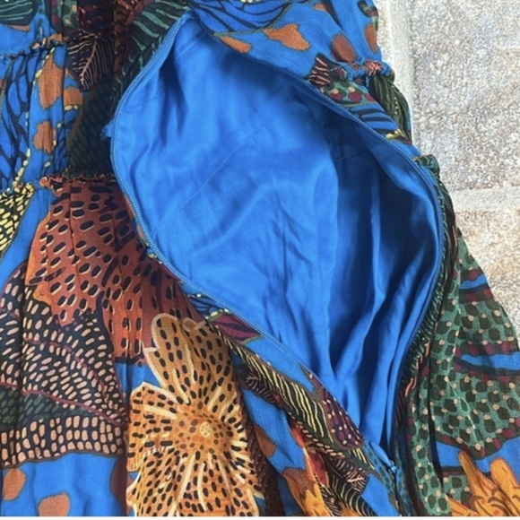 Farm Rio Multicolor Maxi M Dress - Picture 9 of 10